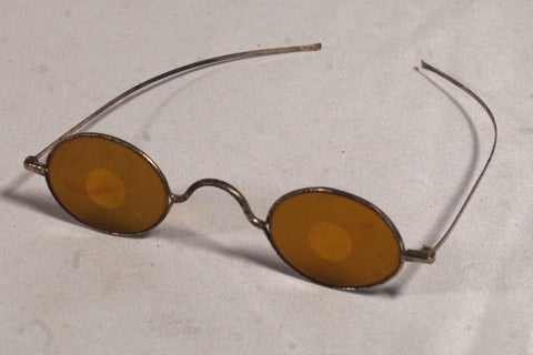 Antique Sharpshooter Frosted Glasses